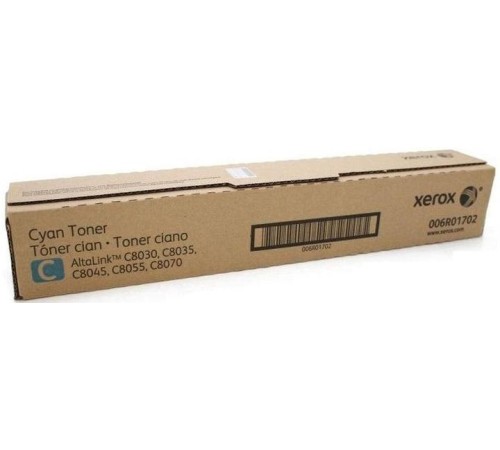 Голубой тонер-картридж  AltaLink® C80XX, 15K Xerox 006R01702