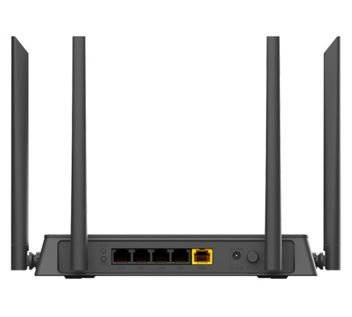 Роутер беспроводной D-Link DIR-822 (DIR-822/RU) AC1200 10/100BASE-TX черный