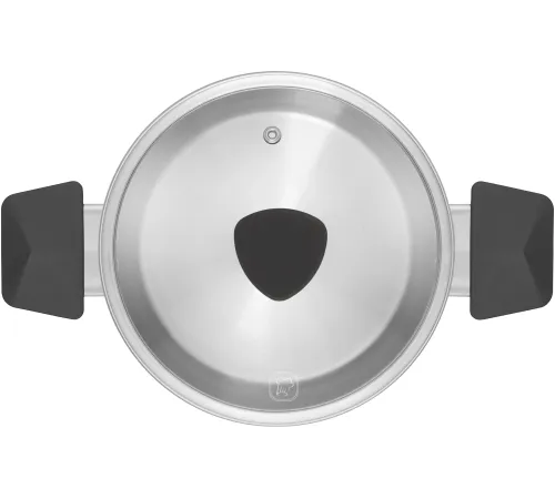 Кастрюля Rondell Strike RDS-1663 8л. d=26см (с крышкой) стальной Кастрюля Rondell Strike RDS-1663 8л. d=26см (с крышкой) стальной