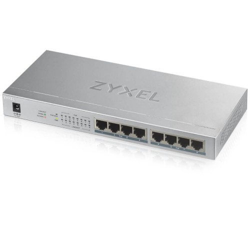 Коммутатор Zyxel GS1008HP (GS1008HP-EU0101F) Коммутатор Zyxel GS1008HP (GS1008HP-EU0101F)