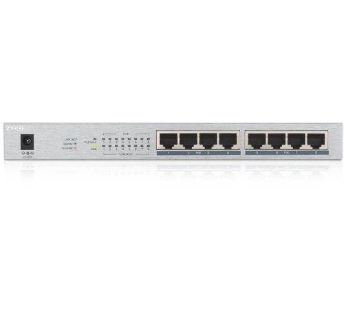 Коммутатор Zyxel GS1008HP (GS1008HP-EU0101F) Коммутатор Zyxel GS1008HP (GS1008HP-EU0101F)
