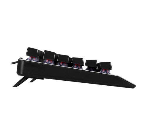 Механическая игровая клавиатура SVEN KB-G9700 (104 кл,+12Fn,RED switch, RGB, мет, корпус) Sven SV-015831
