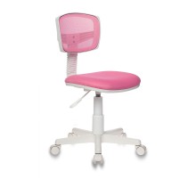 Кресло детское Бюрократ CH-W299 розовый TW-06A TW-13A крестовина пластик пластик белый