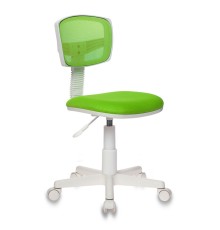 Кресло детское Бюрократ CH-W299 салатовый TW-03A TW-18 крестовина пластик пластик белый