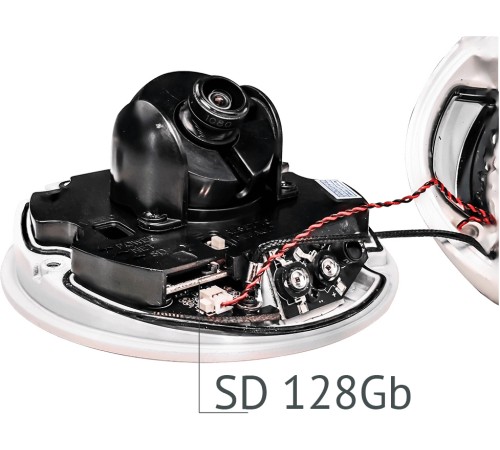 Видеокамера IP Trassir TR-D4121IR1 3.6-3.6мм цветная корп.:белый Видеокамера IP Trassir TR-D4121IR1 3.6-3.6мм цветная корп.:белый