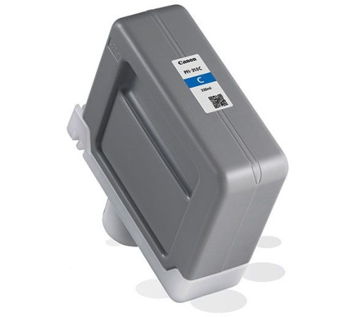 Картридж струйный Canon PFI-310 C 2360C001 голубой (330мл) для Canon TX-2000/3000/4000