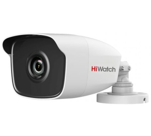 Камера видеонаблюдения Hikvision HiWatch DS-T220 2.8-2.8мм HD-TVI цветная корп.:белый Камера видеонаблюдения Hikvision HiWatch DS-T220 2.8-2.8мм HD-TVI цветная корп.:белый