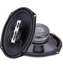 Колонки автомобильные Kicx RX 693 300Вт 91дБ 4Ом 15x23см (6x9дюйм) (ком.:2кол.) коаксиальные трехполосные