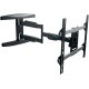 Кронштейн для телевизора Kromax ATLANTIS-60 черный 26"-65" макс.40кг настенный поворотно-выдвижной и наклонный