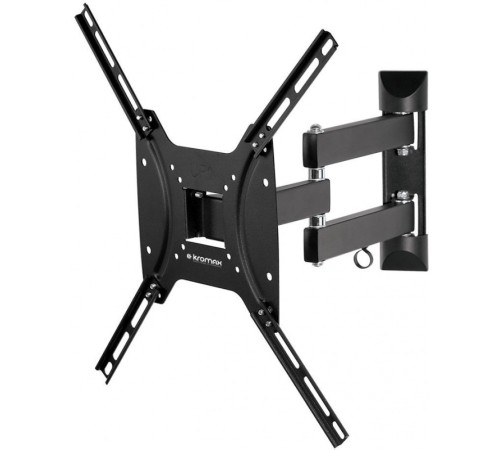 Кронштейн для телевизора Kromax OPTIMA-404 черный 15"-55" макс.35кг настенный поворотно-выдвижной и наклонный Кронштейн для телевизора Kromax OPTIMA-404 черный 15"-55" макс.35кг настенный поворотно-выдвижной и наклонный