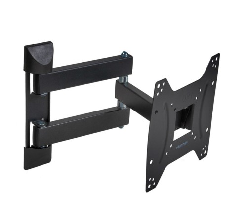 Кронштейн для телевизора Kromax OPTIMA-404 черный 15"-55" макс.35кг настенный поворотно-выдвижной и наклонный Кронштейн для телевизора Kromax OPTIMA-404 черный 15"-55" макс.35кг настенный поворотно-выдвижной и наклонный