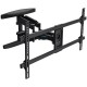 Кронштейн для телевизора Kromax ATLANTIS-65 черный 40"-90" макс.45кг настенный поворотно-выдвижной и наклонный