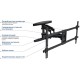 Кронштейн для телевизора Kromax ATLANTIS-65 черный 40"-90" макс.45кг настенный поворотно-выдвижной и наклонный