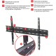 Кронштейн для телевизора Arm Media PLASMA-1 new черный 32"-90" макс.55кг настенный фиксированный
