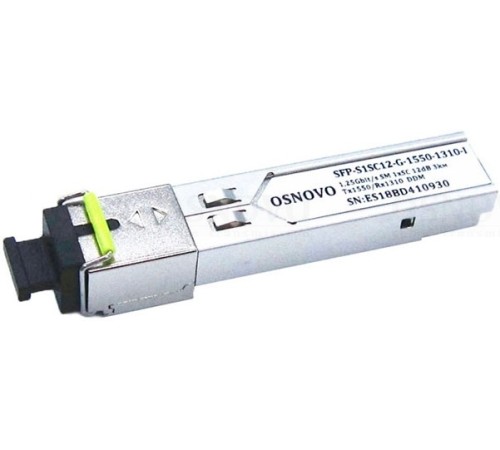 Модуль OSNOVO SFP-S1SC12-G-1550-1310-I