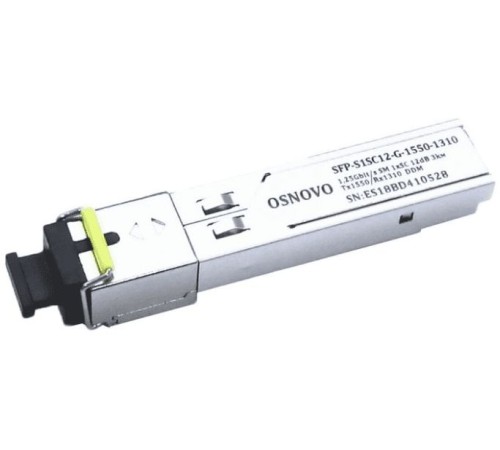 Модуль OSNOVO SFP-S1SC12-G-1550-1310