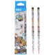 Карандаш чернографит. Deli EU53300-1 Arti Graff 2B шестигран. тополь рисунок (1шт)