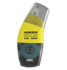Клеющий роллер Deli EA49011 прозрачный блистер 6мм x 8м