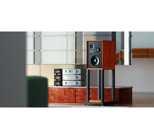 Полочные акустические системы Wharfedale Super Denton Цвет: Красное дерево [MAHOGANY RED]