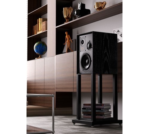 Полочные акустические системы Wharfedale Super Denton Цвет: Черный дуб [BLACK OAK]