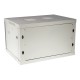 Шкаф коммутационный Lanmaster (TWT-CBWPG-6U-6X4-GY) 6U 600x400мм пер.дв.стекл 60кг серый