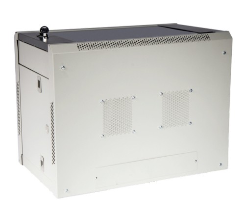 Шкаф коммутационный Lanmaster (TWT-CBWPG-6U-6X4-GY) 6U 600x400мм пер.дв.стекл 60кг серый