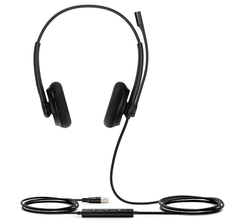 Гарнитура проводная Yealink UH34 Lite Dual UC