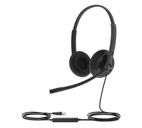 Гарнитура проводная Yealink UH34 Lite Dual UC
