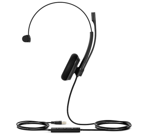 Гарнитура проводная Yealink UH34 Lite Mono UC