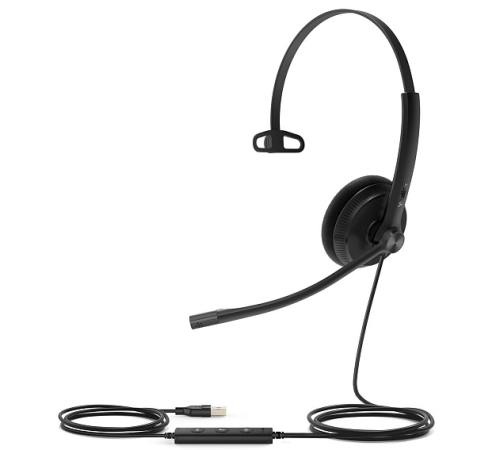 Гарнитура проводная Yealink UH34 Lite Mono UC