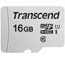 Флеш карта microSDHC 16Gb Class10 Transcend TS16GUSD300S w/o adapter