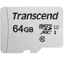 Флеш карта microSDXC 64Gb Class10 Transcend TS64GUSD300S w/o adapter