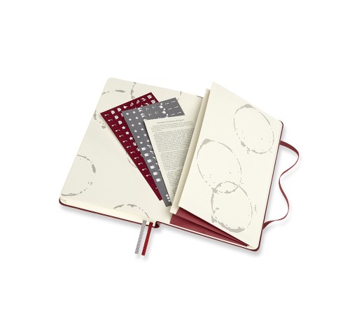 Блокнот Moleskine PASSION WINE PASWINE 130х210мм 400стр. подар.кор. винный