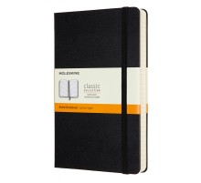 Блокнот Moleskine CLASSIC EXPENDED QP060EXP Large 130х210мм 400стр. линейка твердая обложка черный