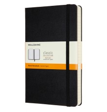 Блокнот Moleskine CLASSIC EXPENDED QP060EXP Large 130х210мм 400стр. линейка твердая обложка черный