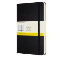 Блокнот Moleskine CLASSIC EXPENDED QP061EXP Large 130х210мм 400стр. клетка твердая обложка черный