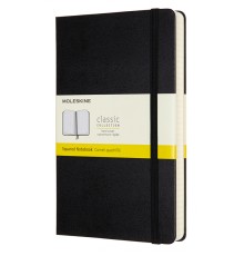 Блокнот Moleskine CLASSIC EXPENDED QP061EXP Large 130х210мм 400стр. клетка твердая обложка черный