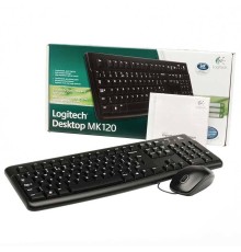 Комплект (клавиатура + мышь) Logitech MK120 (920-002561)