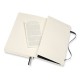 Блокнот Moleskine CLASSIC SOFT EXPENDED QP616EXP Large 130х210мм 400стр. линейка мягкая обложка черный
