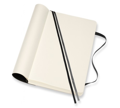 Блокнот Moleskine CLASSIC SOFT EXPENDED QP618EXP Large 130х210мм 400стр. нелинованный мягкая обложка черный Блокнот Moleskine CLASSIC SOFT EXPENDED QP618EXP Large 130х210мм 400стр. нелинованный мягкая обложка черный