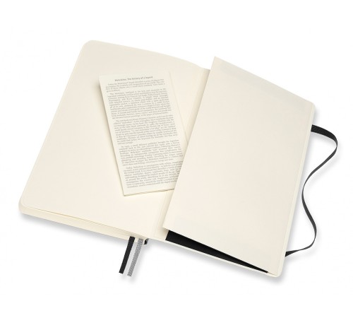 Блокнот Moleskine CLASSIC SOFT EXPENDED QP618EXP Large 130х210мм 400стр. нелинованный мягкая обложка черный Блокнот Moleskine CLASSIC SOFT EXPENDED QP618EXP Large 130х210мм 400стр. нелинованный мягкая обложка черный