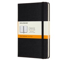 Блокнот Moleskine CLASSIC QP050 Medium 115x180мм 208стр. линейка твердая обложка черный