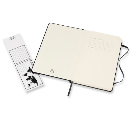 Блокнот Moleskine CLASSIC QP052 Medium 115x180мм 208стр. нелинованный твердая обложка черный