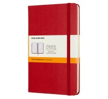 Блокнот Moleskine CLASSIC QP050F2 Medium 115x180мм 208стр. линейка твердая обложка красный