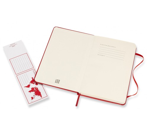 Блокнот Moleskine CLASSIC QP050F2 Medium 115x180мм 208стр. линейка твердая обложка красный Блокнот Moleskine CLASSIC QP050F2 Medium 115x180мм 208стр. линейка твердая обложка красный