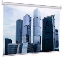 Настенный экран Lumien Eco Picture 198х300см (рабочая область 164х292 см) MW прямоуголный корпус, возможность потолочн./настенного крепления, уровень в комплекте, 16:9 (LEP-100120)