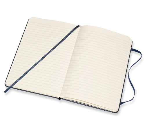 Блокнот Moleskine CLASSIC QP050B20 Medium 115x180мм 208стр. линейка твердая обложка синий