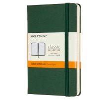 Блокнот Moleskine CLASSIC MM710K15 Pocket 90x140мм 192стр. линейка твердая обложка зеленый