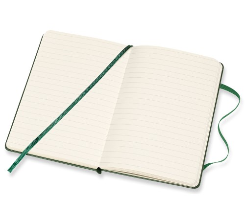 Блокнот Moleskine CLASSIC MM710K15 Pocket 90x140мм 192стр. линейка твердая обложка зеленый