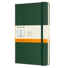 Блокнот Moleskine CLASSIC QP060K15 Large 130х210мм 240стр. линейка твердая обложка зеленый